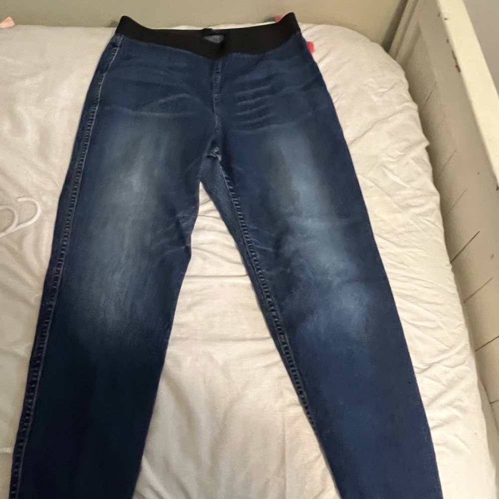 Karen Kane dark wash jeggings